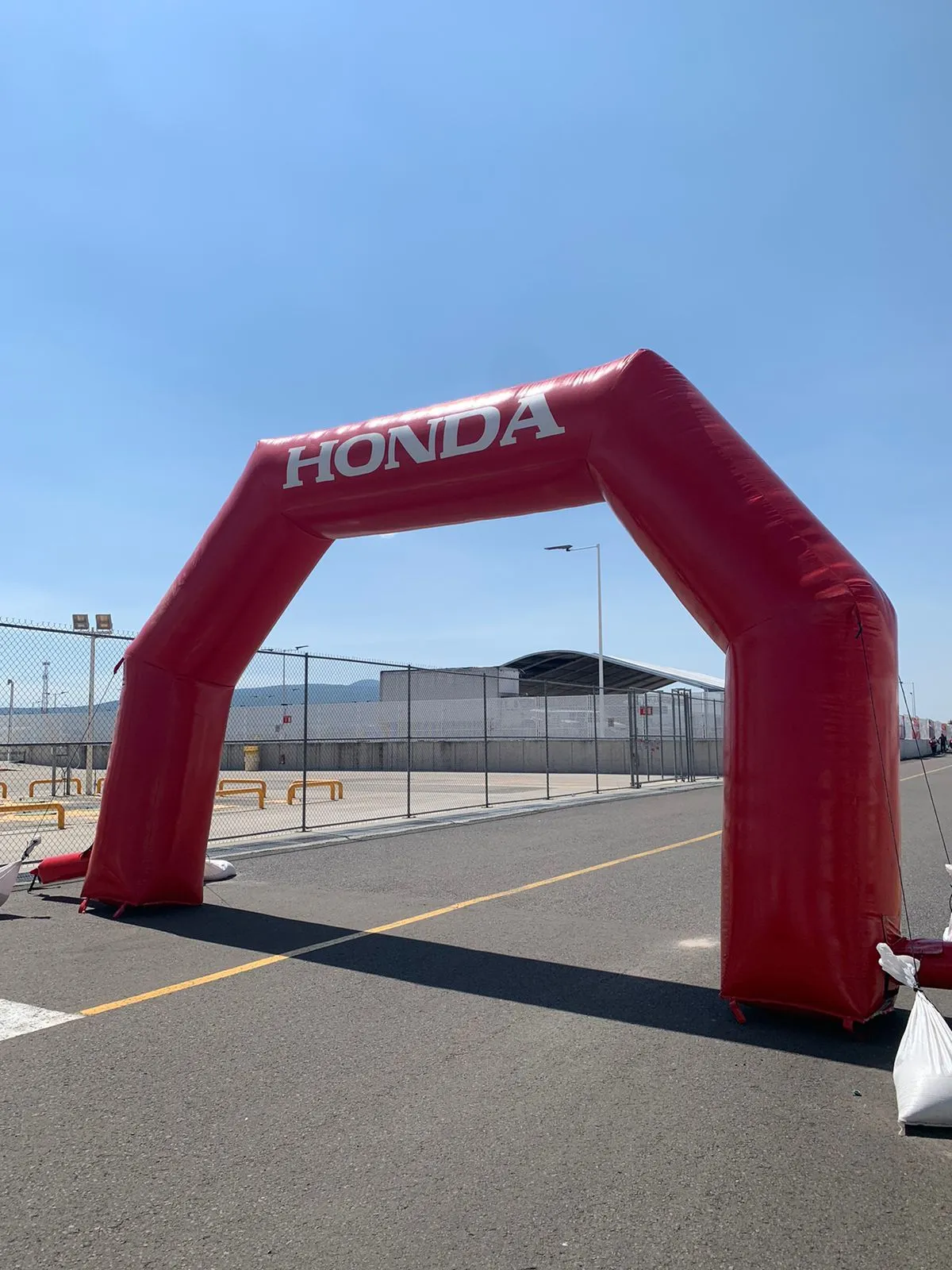 Arco inflable publicitario Honda